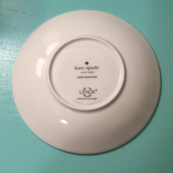 NWOT Kate Spade New York Decorative Charm Plate - Picture 3 of 4